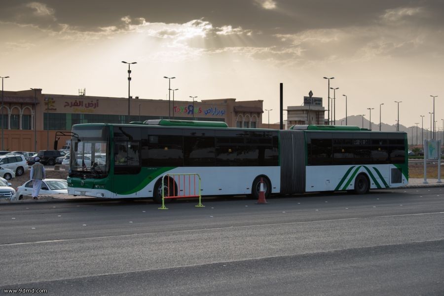 تعزيز خدمات " حافلات المدينة " لخدمة المصلين بمسجد قباء