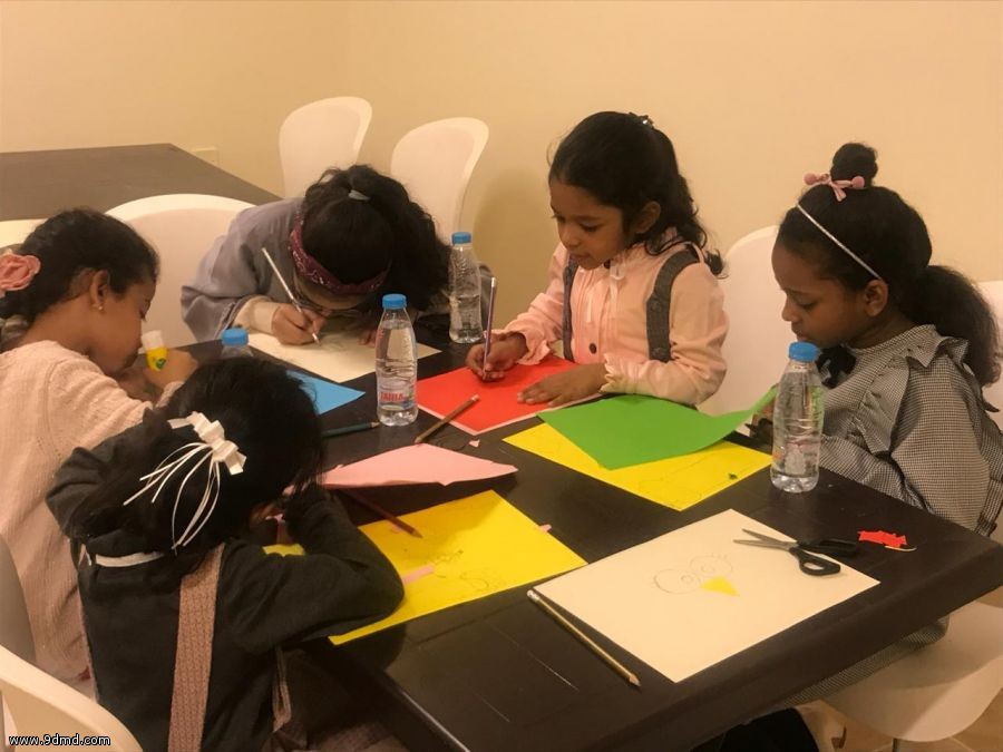 فن الكولاج ....ورشة تدريبية للأطفال في #فنون_المدينة