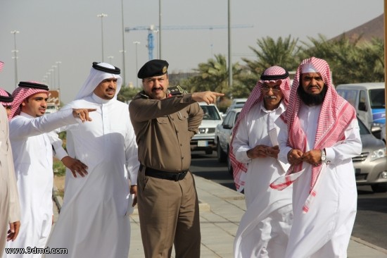 جولة على بعض التقاطعات المرورية بالمدينة