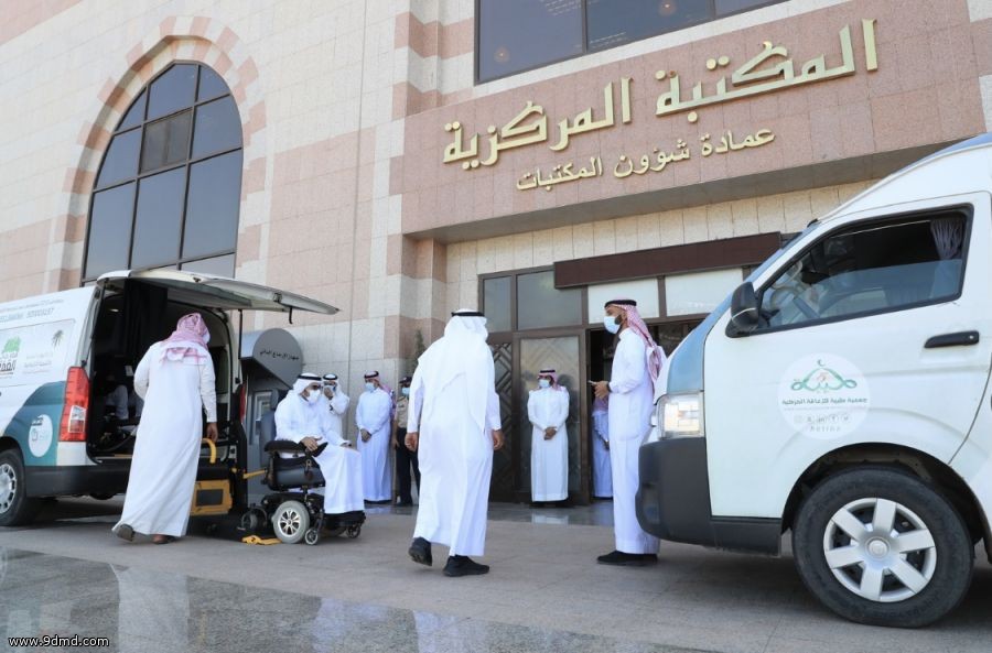 جولة جمعية طيبه للاعاقة الحركية بمناسبة اليوم العالمي لذوي الهمم.