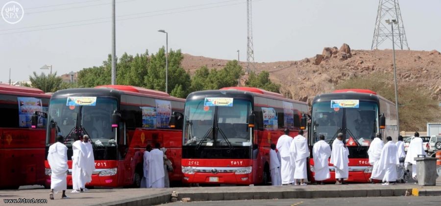 المدينة المنورة تودع أفواج ضيوف الرحمن في طريقهم للمشاعر المقدسة