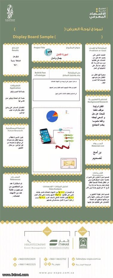 جامعة طيبة تشارك في معرض الجامعة المنتجة بابتكار أسورة